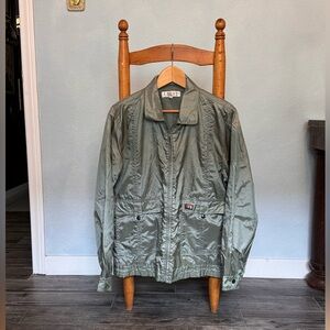Vintage windbreaker utility jacket
